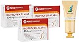 IBUPROFEN 400mg Sparset 3x 50 St. inkl. einer hochwertigen Handcreme Marke Faar-Apo, gegen Schmerzen wie Kopfschmerzen, Zahnschmerz, Regelschmerzen und Fieber