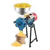 2200W Elektrisch Getreidemühle Kornmühle, Schrotmühle Zerkleinerer Grain Mill, Elektrischemühle Getreidemühle Maschine Zerkleinerer für Getreide Mais Stroh Futter Schrotmühle