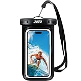 JOTO Wasserdicht Handyhülle,Unterwasser Hülle IPX8 Waterproof Handytasche für 6.9' iPhone 15 14 13 12 11 Pro Max/Samsung Galaxy S24 S23 Ultra S22 A54 Weiteren bis 7 Zoll- Schwarz