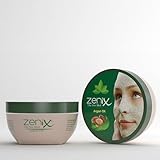 Zenix Clay Face Mask Argan Oil 350gr | Argan Gesicht Maske mit Tonerde | Gesichtskur mit Arganöl | Gesichtspflege für Männer - gegen Pickel, Mitesser und Unreinheiten | Kil Maskesi