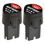 SpirWoRchlan Akku 1,5 ah 3,0 li-Ion, 12V 21V, 2X 1.500mah für Elektowerktzeuge und Gartenwerk, Proaktiven Batteriemanagement, Wiedenaufladbar, Akkupack Eratzku Frü Rasentrimmer 12 V 1,5AH
