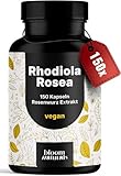 Rhodiola Rosea Kapseln Hochdosiert - 150 Kapseln - 500 mg...