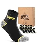 Kurze Arbeitssocken Herren Quarter Socken WORK Socks 5 Paar 43-46