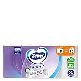 Zewa Smart 3-Lagiges Toilettenpapier, 8 Stück