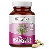 Astragalus Kapseln Bio | 180 Stück | hochdosiert mit je 500mg Astragaluswurzel Pulver | Tragant Tragacantha Membranaceus Wurzelpulver