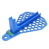 ANKROYU Bike Seat Angle Tool Professional Bicycle Saddle Leveler with Bubble Gauge for Road Mountain Bikes Lightweight Plastic Measuring Device DIY Cycling Accessory