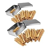 Kichvoe 2 Schachteln Natürliche Feueranzünder für Kamin Holzofen Grill und Outdoor Camping Leichter Langlebiger Sofortzünder für Überleben und Wandern