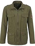 Jan Vanderstorm Herren Fieldjacket Bror Oliv 56