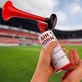 Erzekrim Air Horn Presslufthorn Handheld Sporthorn Tragbare Krachmacher Horn für Startpfeife fussball Fanfare Druckluft