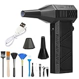 Schneefräse, elektrisch, für Laub – Hochgeschwindigkeits-Laubsauger, für Terrasse, Garage, Garten, Außenbereich, Hof, Wohnung, Rasen und kommerzielle Nutzung