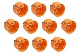 Meister Hohlwanddose Unterputz - 60 mm tief - orange - 10...