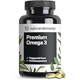Premium Omega 3 – 120 Kapseln – GoldenOmega® mit 80% Omega 3 Anteil – in Triglycerid-Form – Laborgeprüft, aufwendig aufgereinigt und aus nachhaltigem Fischfang - ohne unnötige Zusätze
