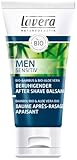 lavera Men sensitiv beruhigendes Aftershave Balsam - mit Bio-Bambus & Bio-Aloe Vera - beugt Hautrötungen vor & beruhigt rasurstrapazierte empfindliche Haut - Naturkosmetik - vegan - Bio (1 x 50 ml)