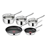 Tefal E304S544 Jamie Oliver, 5-teiliges Set, Edelstahl, silber