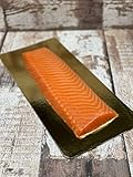 Räucherlachs Filet / mild geräuchert / leicht gesalzen / das edelste Stück vom Lachs / Für Feinschmecker / Gekühlter Versand / ca. 500g / Geräucherter Lachs