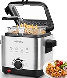 Aigostar 1,5L Fritteuse (1000W) - Edelstahl mit...