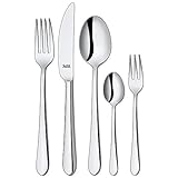 Silit Midi Besteck Set 6 Personen, 30-teilig, Monobloc-Messer, Crominox Edelstahl 18/10 poliert, glänzend, spülmaschinengeeignet
