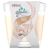 Glade (Brise) Décor Duftkerze im Glas, Romantic Vanilla (Vanille), 6er Pack (6 x 70 g)