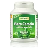 Beta Carotin, 50.000 i.E. (30 mg), 120 Vegi-Kapseln,...