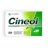 Cineol eucalyptol - 100% natürlich - Kapseln mit Eukalyptusöl - Bei Entzündungen der oberen Atemwege und Erkältungen - Nahrungsergänzungsmittel - 50 Stk.