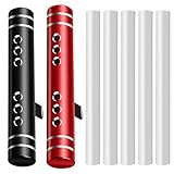 KEMUZ 7 Stück Autoduft,Lufterfrischer Auto,Duftspender Innenraum Aluminium Duft Für Auto Lüftung Mit 5 Duftstäbchen Effektiv Automatisch Verteilung Klimaanlage Geruchsbeseitigung Lüftungsgitter