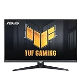 ASUS TUF Gaming VG328QA1A - 31,5 Zoll Full HD Monitor - 170 Hz, 1ms MPRT, FreeSync Premium, GameFast Input, ELMB Sync - VA Panel, 16:9, 1920x1080, DisplayPort, HDMI, Speaker, Schwarz