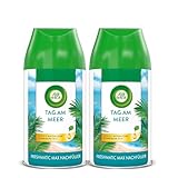 Air Wick Freshmatic Max Raumspray DUO – Nachfüller für den Air Wick Freshmatic Max – Duft: Tag am Meer – 2 x 250 ml Nachfüller