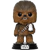 Funko 14748 POP! Bobble: Star Wars: E8 TLJ: Chewbacca w/ Porg (POP 7)