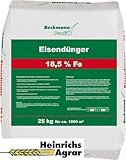 Beckmann/Kronos Profi Eisendünger 25 Kg von Heinrichs Agrar aus der Layenmühle - zur Bekämpfung von Moos im Rasen Garten