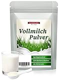 Feinwälder® Vollmilchpulver 1 kg / schonend sprühgetrocknet / haltbares Milchpulver-Paket für den Notfall-Vorrat / wiederverschließbare Verpackung / Trockenmilch-Pulver für Babynahrung