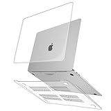 ZYB Hülle für MacBook Air 13 Zoll, Hülle für MacBook Air M1 A2337/A2179/A1932 (2020 2019 2018), Ultradünne Hartschale Schutzhülle Case für Mac Air 13 Retina, Transparent