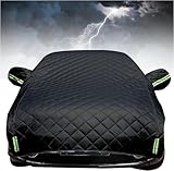Autoabdeckung für Citroën C5 X 2021, Hagelschutzplane Auto, Auto abdeckplane wasserdicht, autoplane Outdoor, Autogarage Abdeckung, UV Schutz Staubdicht Winddichte SI33