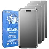 JELLYEA Matt Schutzfolie für iPhone 17/17 Pro (3 Stück) Panzerglas Matte Blendschutz Anti-Fingerabdrück Anti-Reflex Matt Schutzglas Gehärtetem Glas Matte Displayschutzfolie für iPhone 17/17 Pro,6.3”