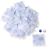 Lens-Aid Silica Gel Beutel Trockenmittel regenerierbar mit Indikator als Trockenmittel Päckchen für Elektronik, Schmuck, Filament, Lebensmittel 10g 30Stk