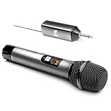 TONOR Wireless Microphone Kabellos, Drahtloses UHF Mikrofon...