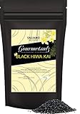 150g Hawaiisalz Schwarz, scharzes Salz, Meersalz, Black Hiwa Kai, Dekorsalz intensiv, schwarzes Salz Black Lava, Hawaiian Black Salt, unraffiniert | Saliamo