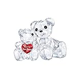 Swarovski 5427994 Kris Bär – You Are TheBestFigurine,Kristall,Mehrfarbighell,3,3x4,9x2,9cm