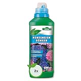 Allflor Hortensiendünger I Rhododendron Dünger I Blumendünger flüssig I 2 x 500 ml I Fördert langanhaltende Blütenpracht bei Zimmer- & Balkonpflanzen I Flüssigdünger