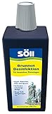 Söll 81448 BrunnenDesinfektion 1 l - Desinfektionmittel, Reinigungsmittel von Zieranlagen, Dekobrunnen, Springbrunnen ohne Tierbestand, gegen Bakterien, Pilze