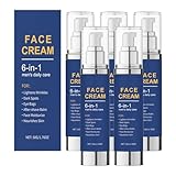 6-in-1-Gesichtsfeuchtigkeitscreme für Männer – Anti-Aging-Faltencreme, Behandlung von Tränensäcken, Aftershave-Lotion, natürliche Feuchtigkeitscreme, Bio-Straffungscreme für Gesicht und Hals (05)