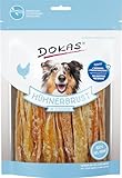 DOKAS Getreidefreier Premium Snack in Streifen für Hunde – Ideal für zwischendurch 8x 250 g