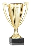 S.B.J - Sportland Pokal gearbeitet in Gold glänzend und...