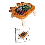 35,6 x 30 cm Schreibtablett Zeichenbrett Tablet Kinder Geschenk Zeichenblock LCD Spielzeug Lernspielzeug Kinder Baby Zeichenbrett Spielzeug Lineale Schablonen Jungen erkennbar Schreiben Geometrisch