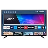 MEDION X14315 (MD 30090) 108 cm (43 Zoll) UHD Fernseher (Smart-TV, 4K Ultra HD, HDR10, VIDAA Store, Netflix, Prime Video, Disney+, HbbTV, PVR, Bluetooth)