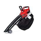 Einhell Akku-Laubsauger Laubbläser GE-CL 36 Li E-Solo Power X-Change (Lithium-Ionen, 2 x 18 V, 210 km/h Luftgeschwindigkeit, bürstenloser Motor, 45 l-Fangsack, Tragegurt, ohne Akku und Ladegerät)