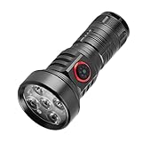 Patifirst Taschenlampen Schlüsselanhänger - 5-Superhelle Schlüsselanhänger Taschenlampe | Stabile Beleuchtungszubehör Für Outdoor Camping Wandern Rucksacktour