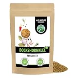 Bockshornklee Samen ganz (250g), 100% naturrein, Bockshornkleesaat natürlich ohne Zusätze, vegan, Bockshornkleesamen