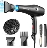 HappyGoo Föhn Ionen Profi Fön Haartrockner Hair Dryer...