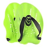 Schwimm-Handpaddel – Schwimmtraining-Handpaddel | verstellbares Schwimmpaddel mit Gurten | Unisex-Ausrüstungszubehör für Damen, Herren, Erwachsene, Kinder, Runden-Schwimmtraining