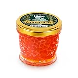 Kaviar Lachskaviar Alaska Keta Premium, 200 g Glas, Roter...